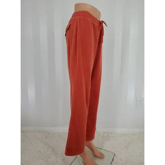 CATO Women's Coral Lounge Pants Sz S - Picture 2 of 9